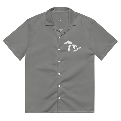 Great Lakes Button Shirt | Battleship Grey