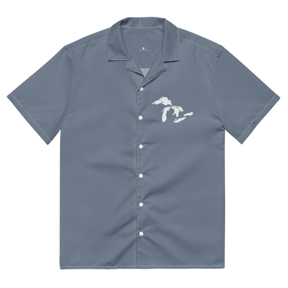 Great Lakes Button Shirt | Slate Grey