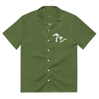 Great Lakes Button Shirt | Olive Green