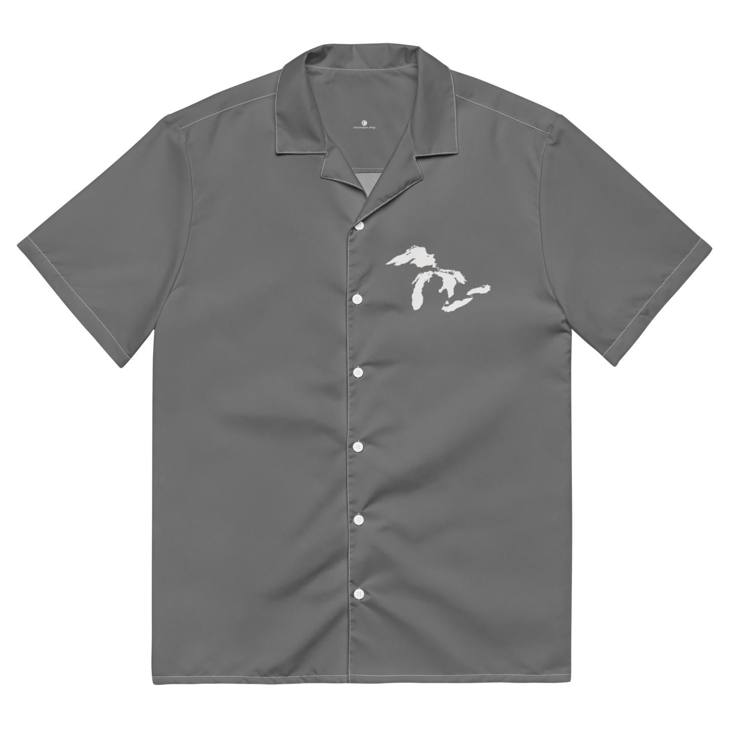 Great Lakes Button Shirt | Space Grey