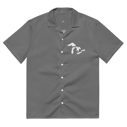 Great Lakes Button Shirt | Space Grey