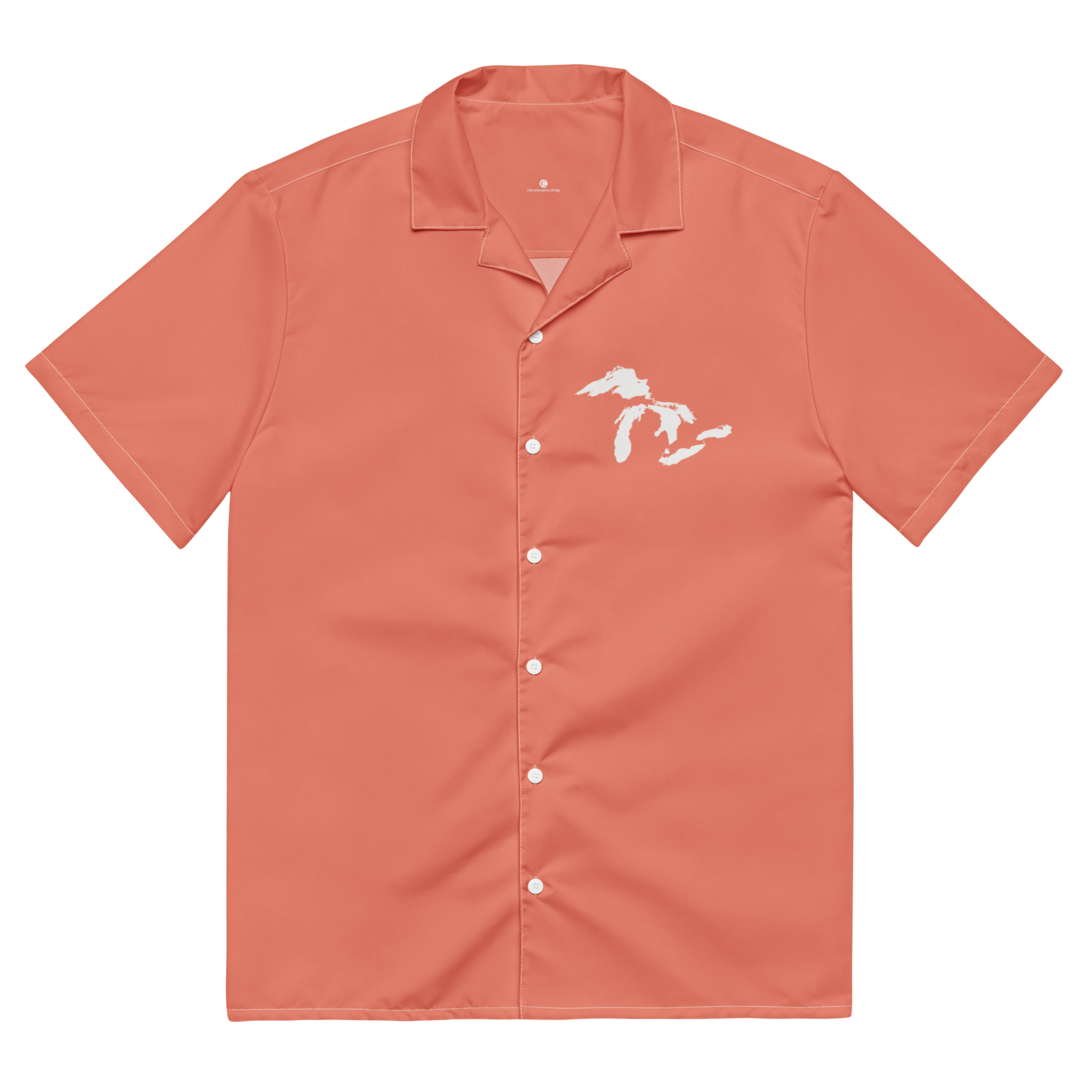 Great Lakes Button Shirt | Strawberry Pink