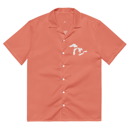 Great Lakes Button Shirt | Strawberry Pink