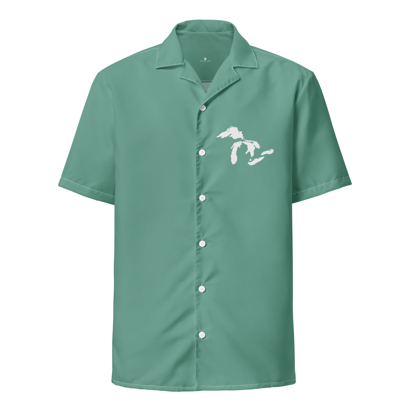 Great Lakes Button Shirt | Lake Green