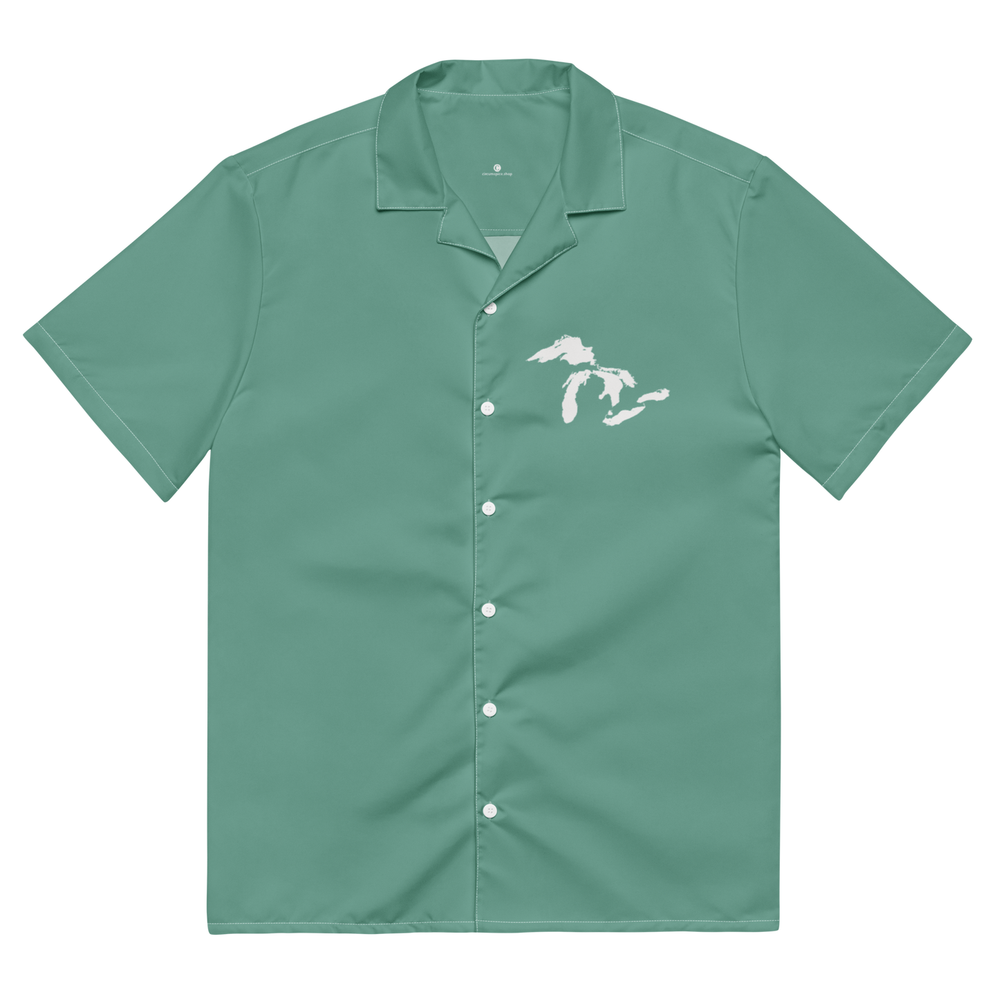 Great Lakes Button Shirt | Lake Green