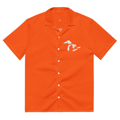 Great Lakes Button Shirt | Holland Orange