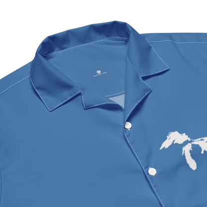 Great Lakes Button Shirt | Superior Blue