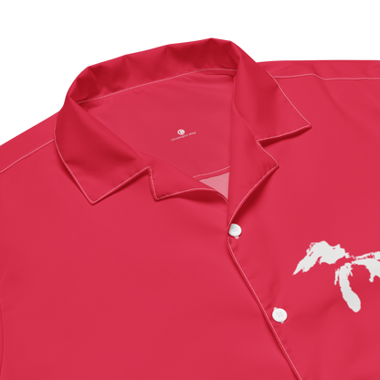 Great Lakes Button Shirt | Lighthouse Red