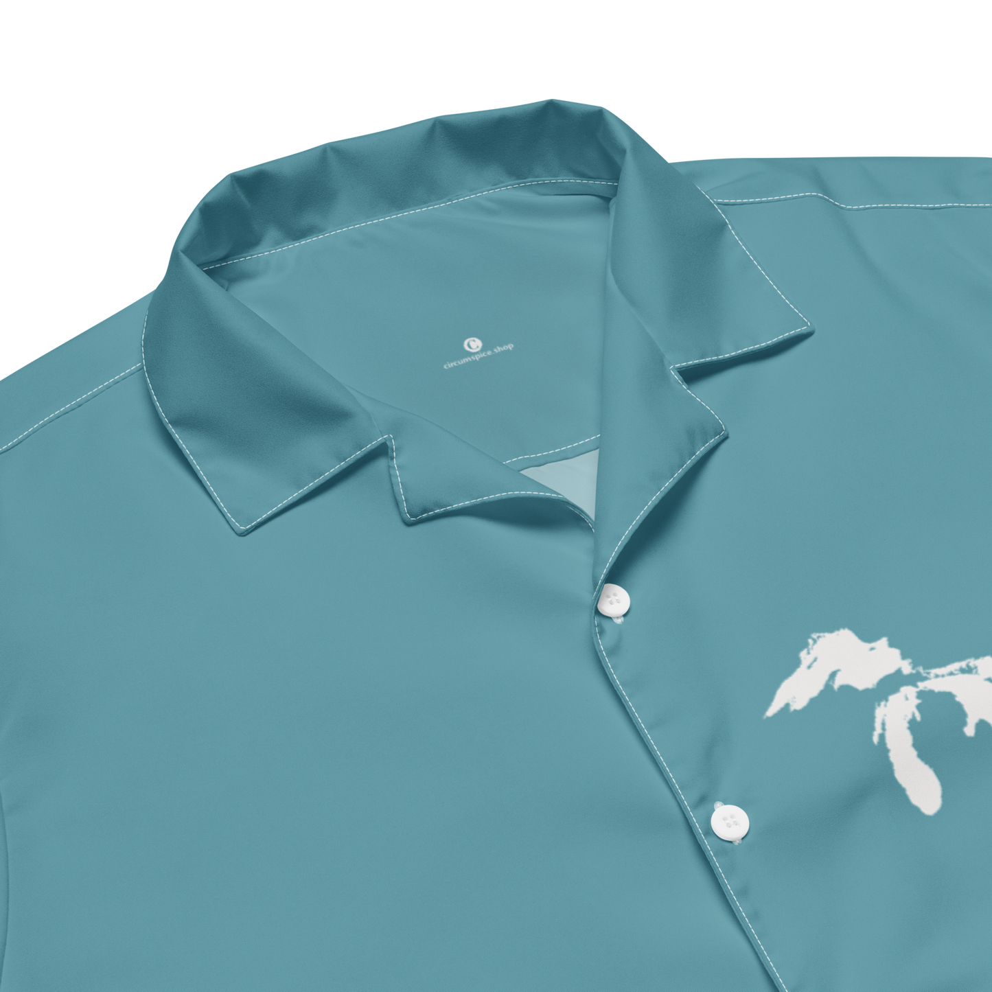 Great Lakes Button Shirt | Huron Blue