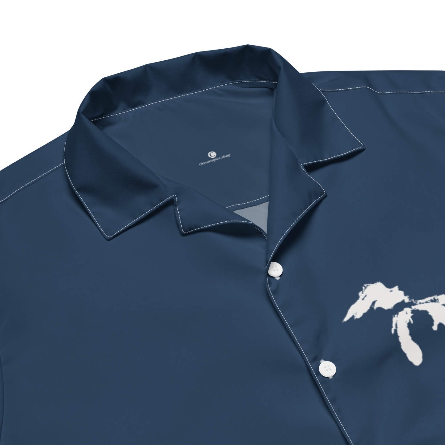 Great Lakes Button Shirt | Navy