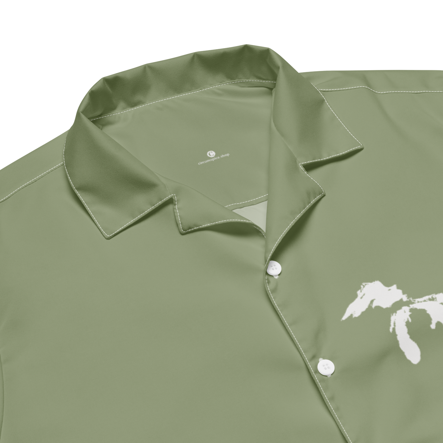 Great Lakes Button Shirt | Beachgrass Green