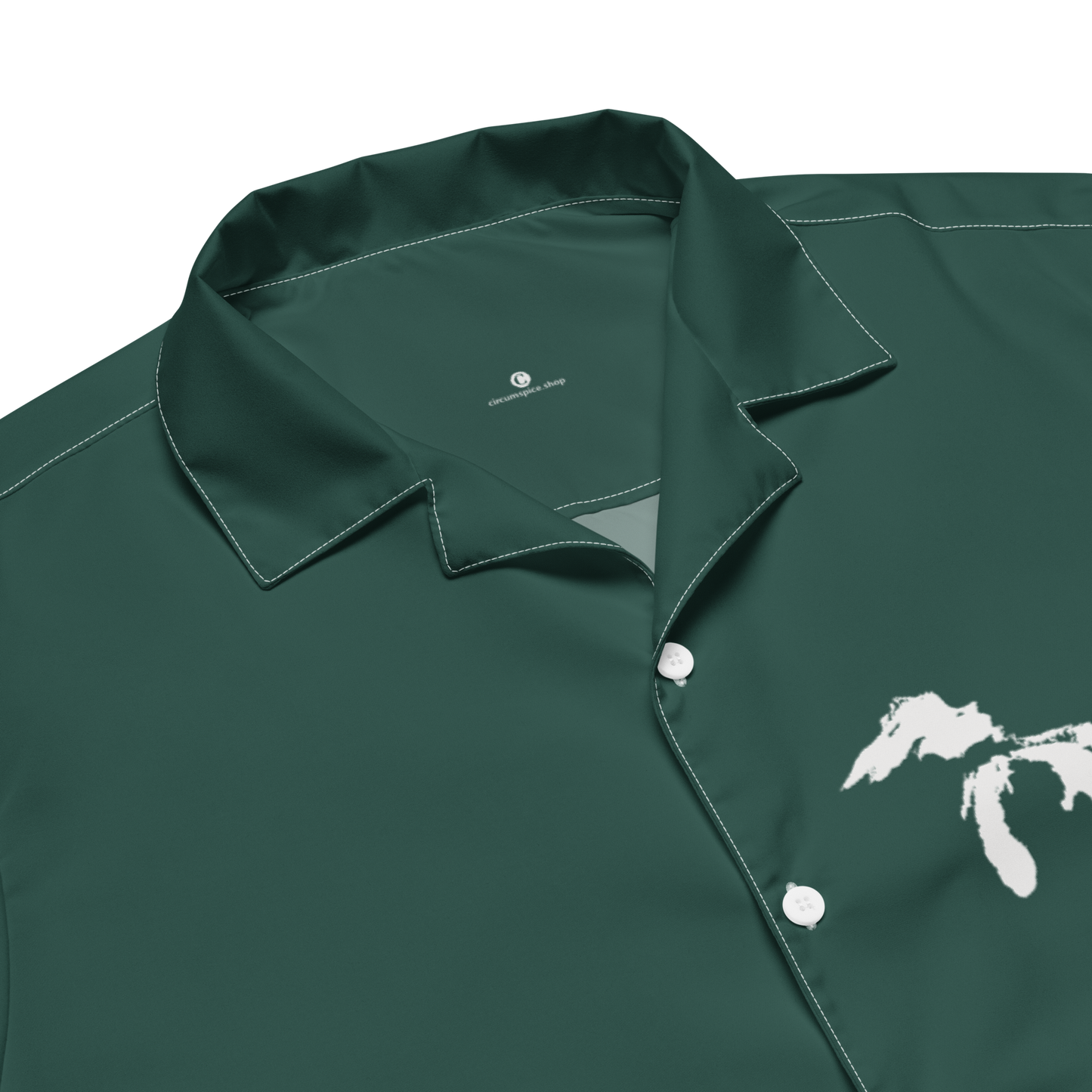 Great Lakes Button Shirt | Laconic Green