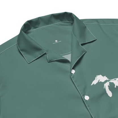 Great Lakes Button Shirt | Copper Green