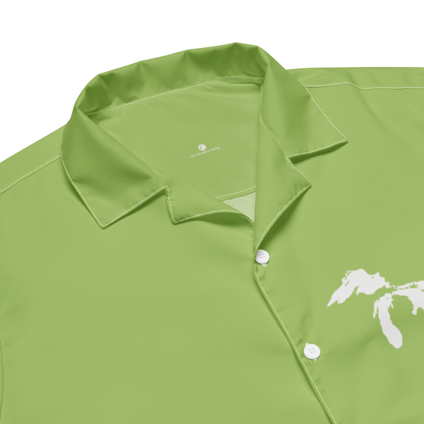 Great Lakes Button Shirt | Gooseberry Green