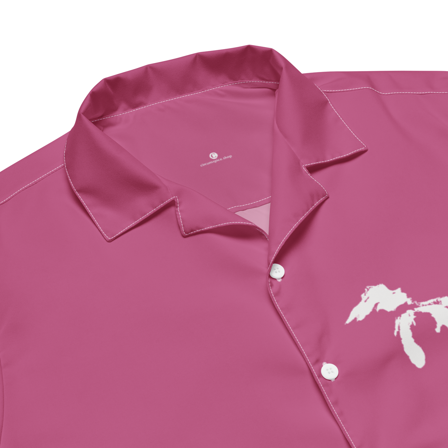 Great Lakes Button Shirt | Apple Blossom Pink