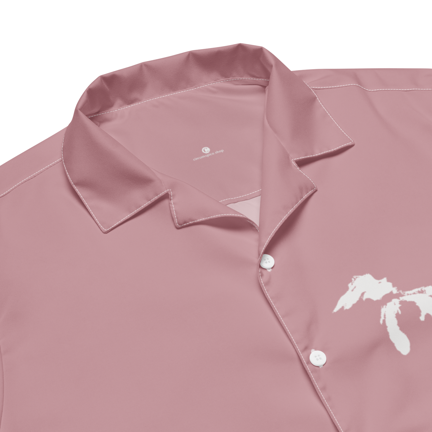 Great Lakes Button Shirt | Cherry Blossom Pink