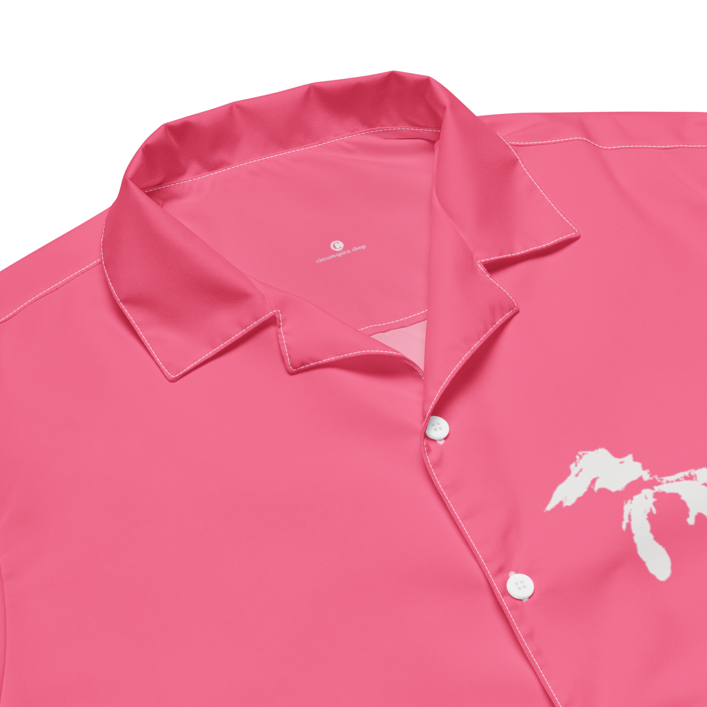 Great Lakes Button Shirt | Rhodochrosite Pink