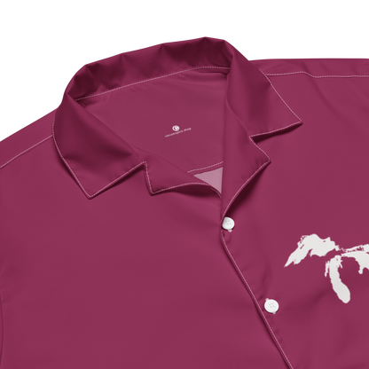 Great Lakes Button Shirt | Ruby Red