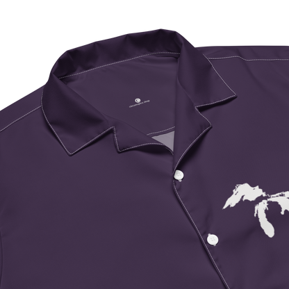 Great Lakes Button Shirt | Blackcurrant