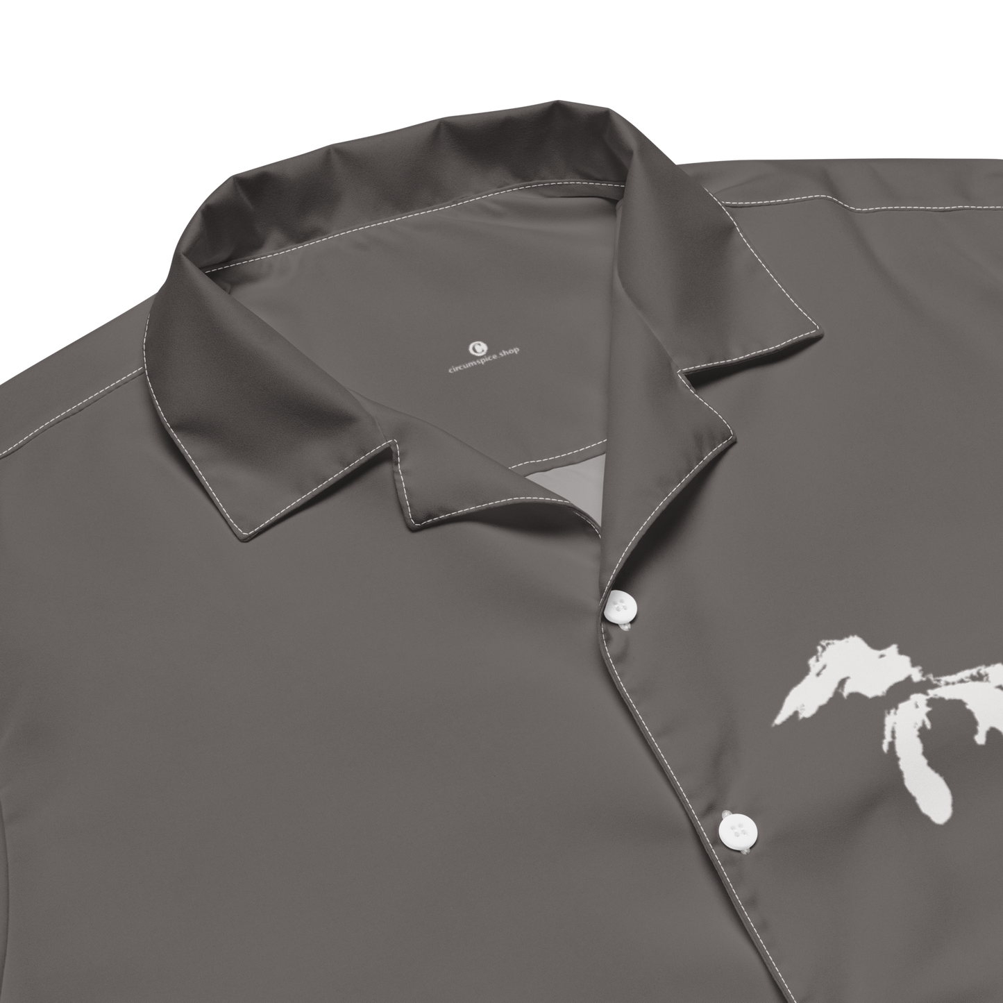 Great Lakes Button Shirt | Arsenal Grey