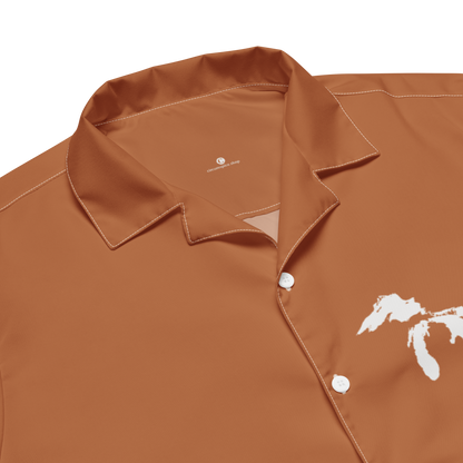 Great Lakes Button Shirt | Munising Orange