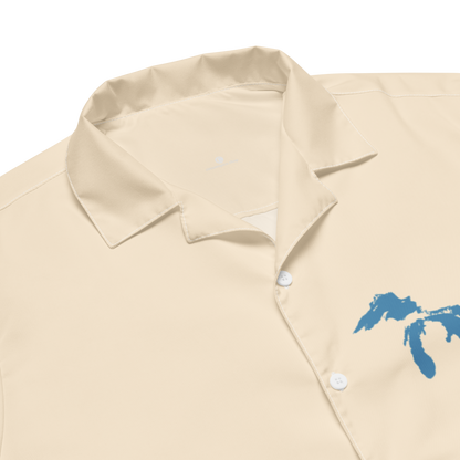 Great Lakes Button Shirt | Champagne White