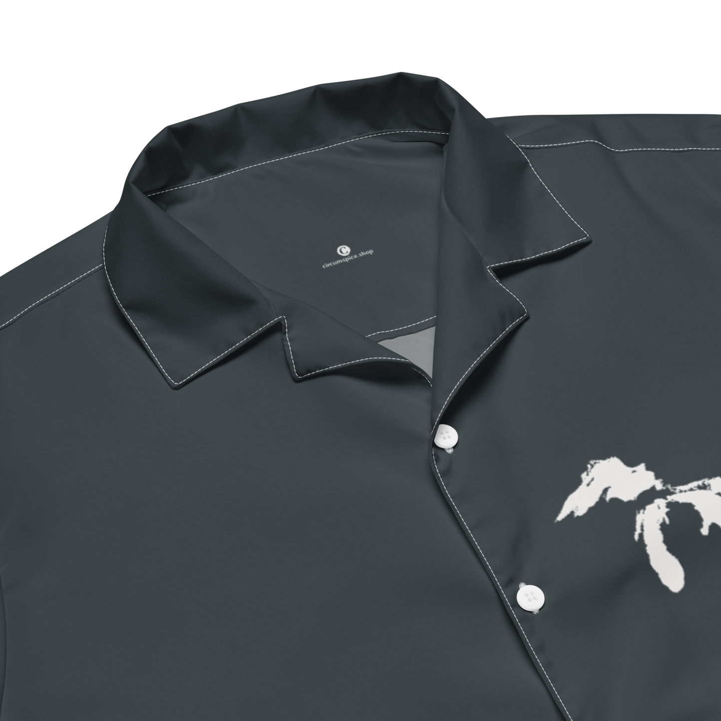 Great Lakes Button Shirt | Gunmetal Grey