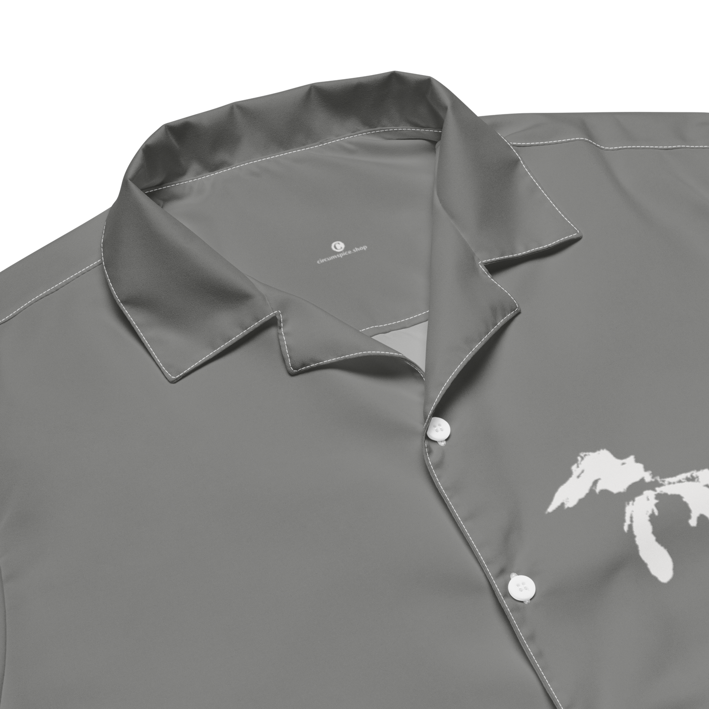 Great Lakes Button Shirt | Battleship Grey