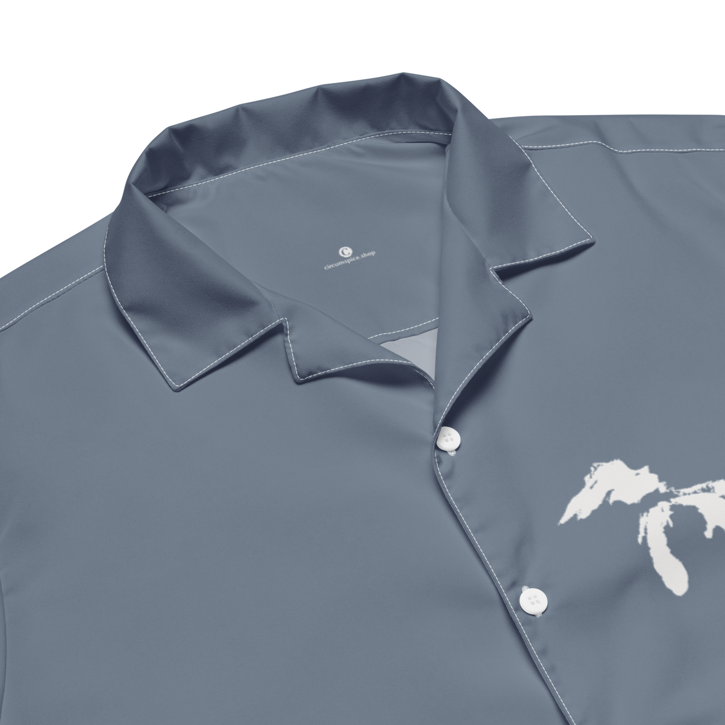 Great Lakes Button Shirt | Slate Grey