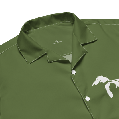 Great Lakes Button Shirt | Olive Green