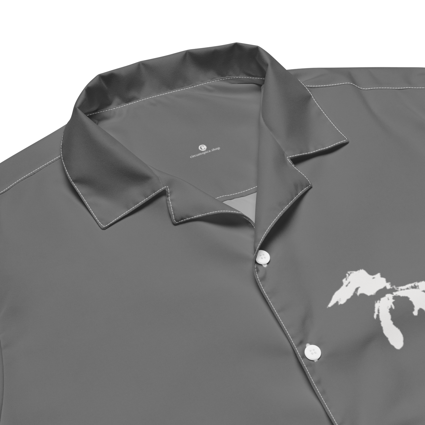 Great Lakes Button Shirt | Space Grey