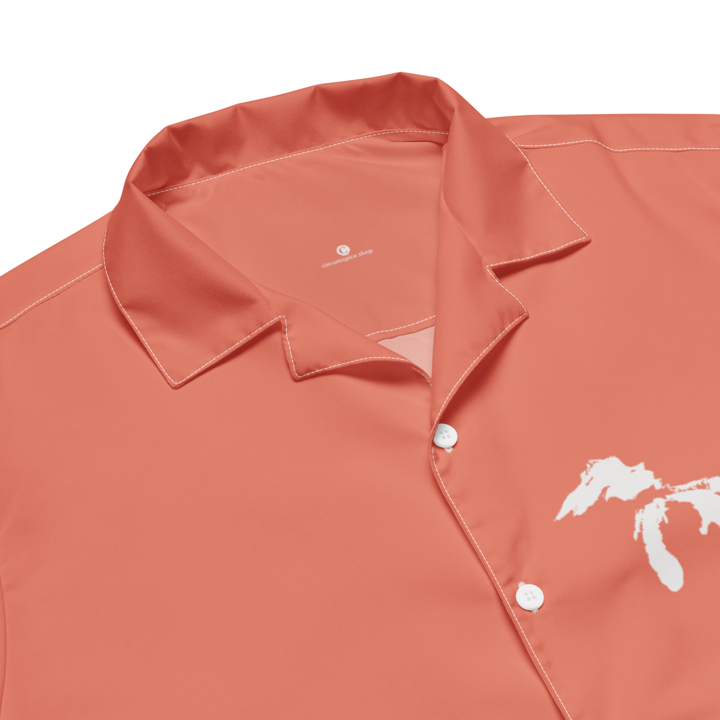 Great Lakes Button Shirt | Strawberry Pink