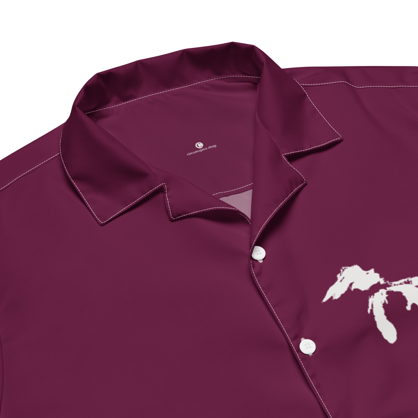 Great Lakes Button Shirt | Tyrian Purple