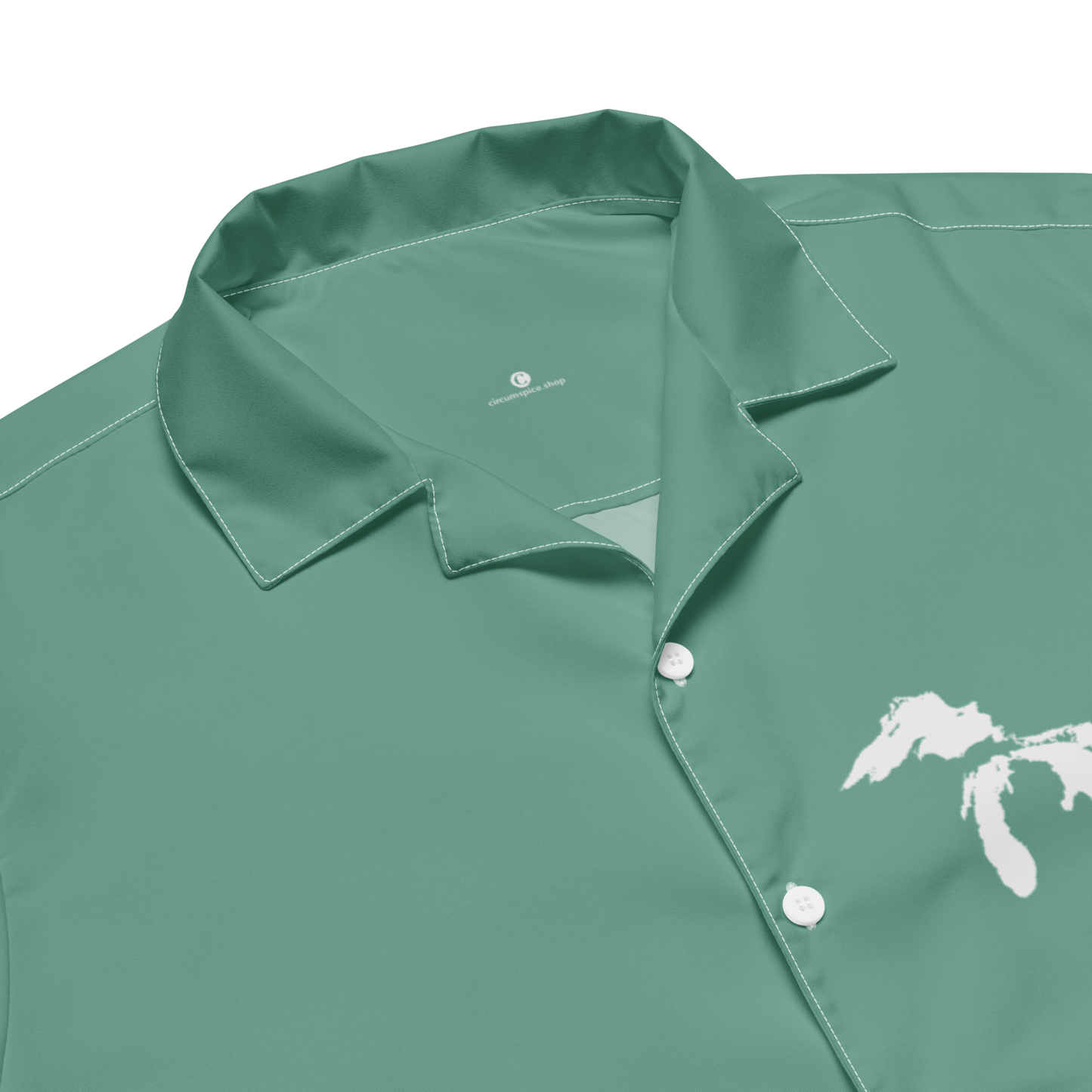 Great Lakes Button Shirt | Lake Green