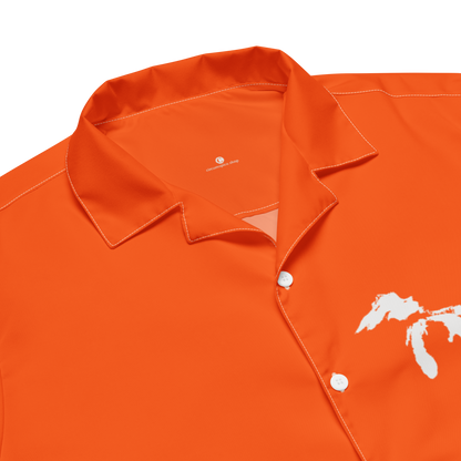 Great Lakes Button Shirt | Holland Orange