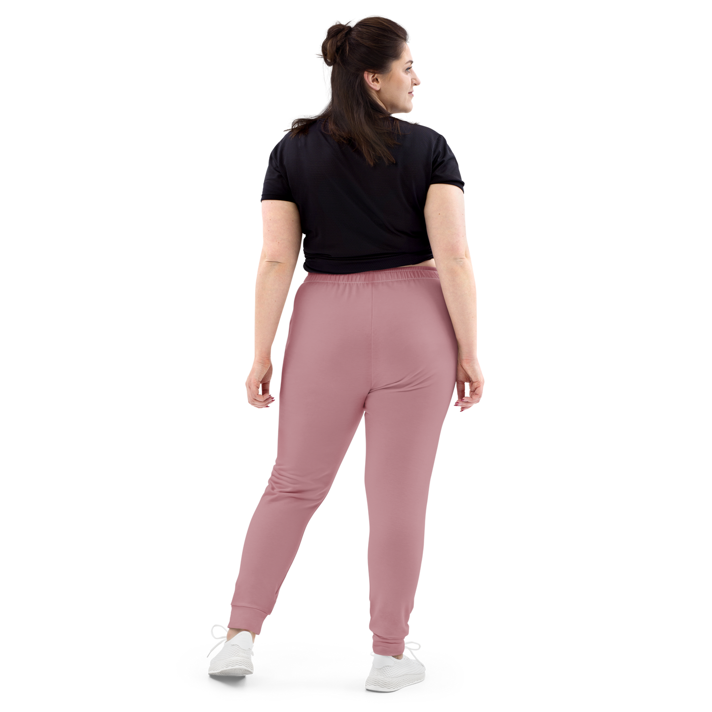 Michigan Upper Peninsula Joggers (w/ UP Outline) | Women's - Cherry Blossom Pink