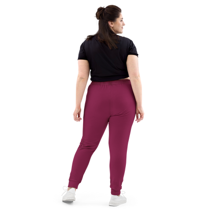 Michigan Upper Peninsula Joggers (w/ UP Outline) | Women's - Ruby Red