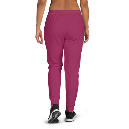 Michigan Upper Peninsula Joggers (w/ UP Outline) | Women's - Ruby Red