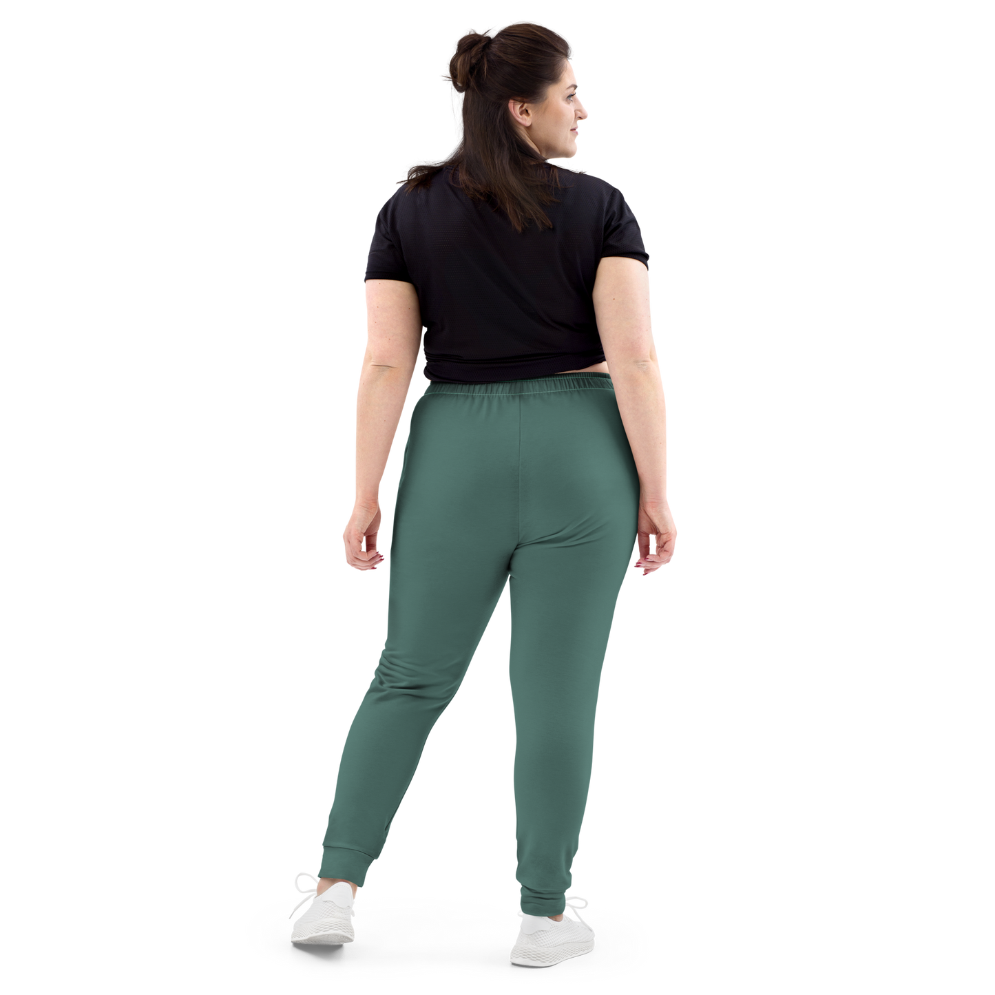 Michigan Upper Peninsula Joggers (w/ UP Outline) | Women's - Copper Green