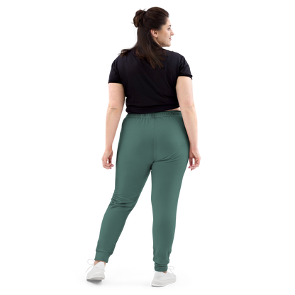 Michigan Upper Peninsula Joggers (w/ UP Outline) | Women's - Copper Green