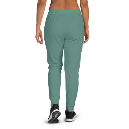 Michigan Upper Peninsula Joggers (w/ UP Outline) | Women's - Copper Green