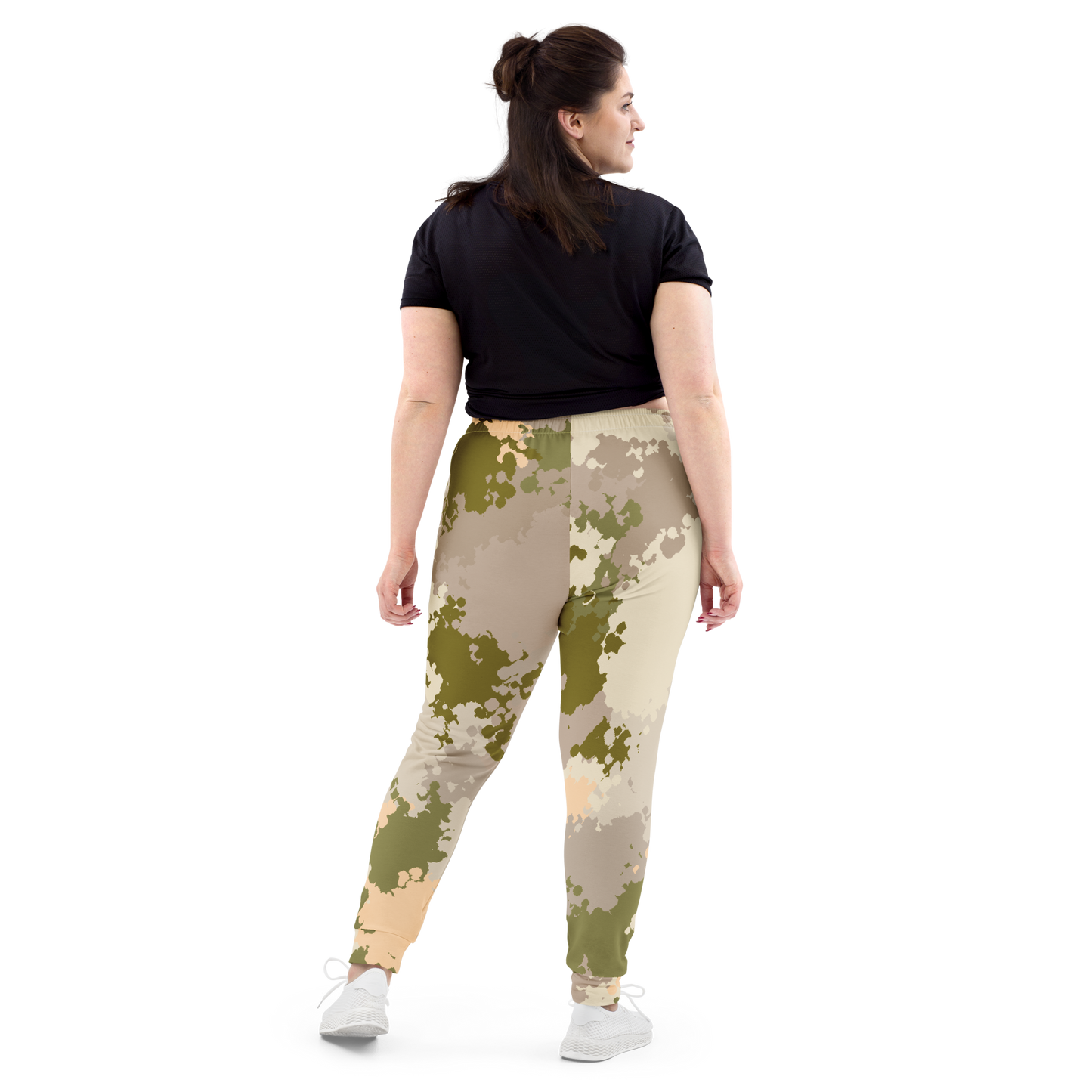 Michigan Upper Peninsula Joggers (w/ UP Outline) | Women's - Rosy Mound Camo