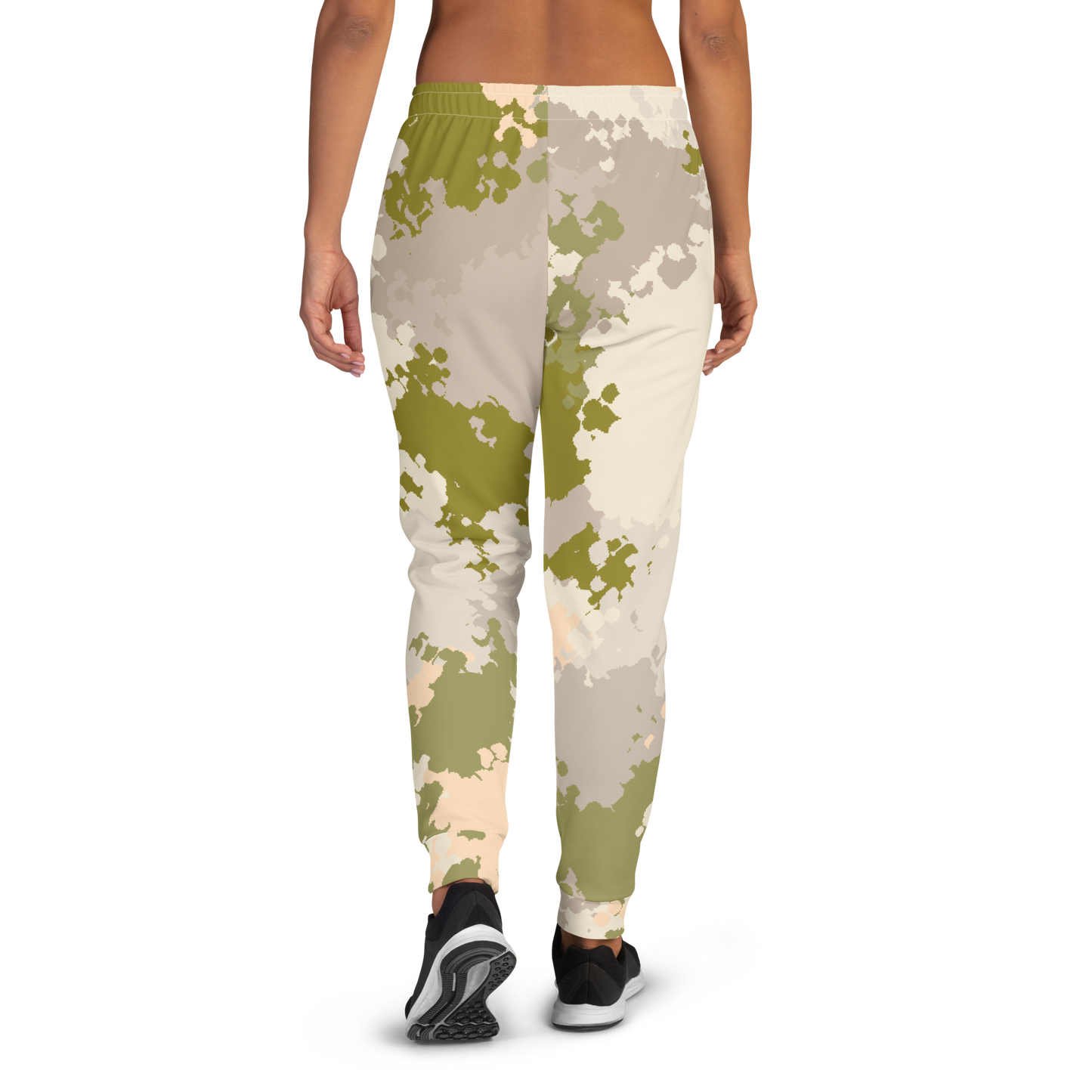 Michigan Upper Peninsula Joggers (w/ UP Outline) | Women's - Rosy Mound Camo