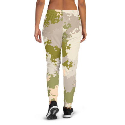 Michigan Upper Peninsula Joggers (w/ UP Outline) | Women's - Rosy Mound Camo