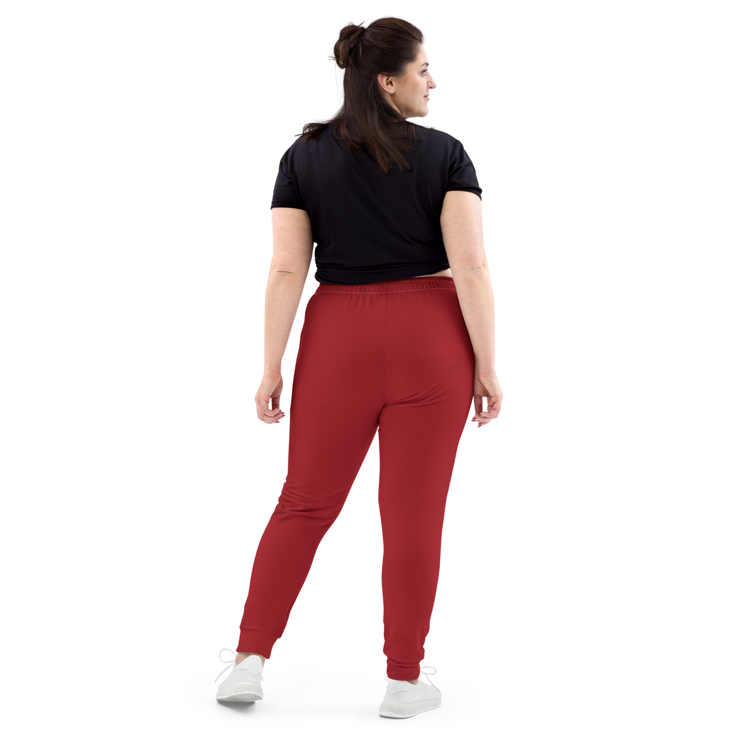 Michigan Upper Peninsula Joggers (w/ UP Outline) | Women's - Thimbleberry Red