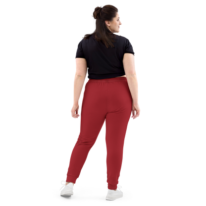 Michigan Upper Peninsula Joggers (w/ UP Outline) | Women's - Thimbleberry Red