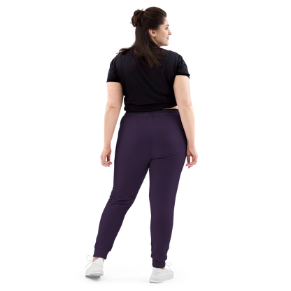 Michigan Upper Peninsula Joggers (w/ UP Outline) | Women's - Blackcurrant Color