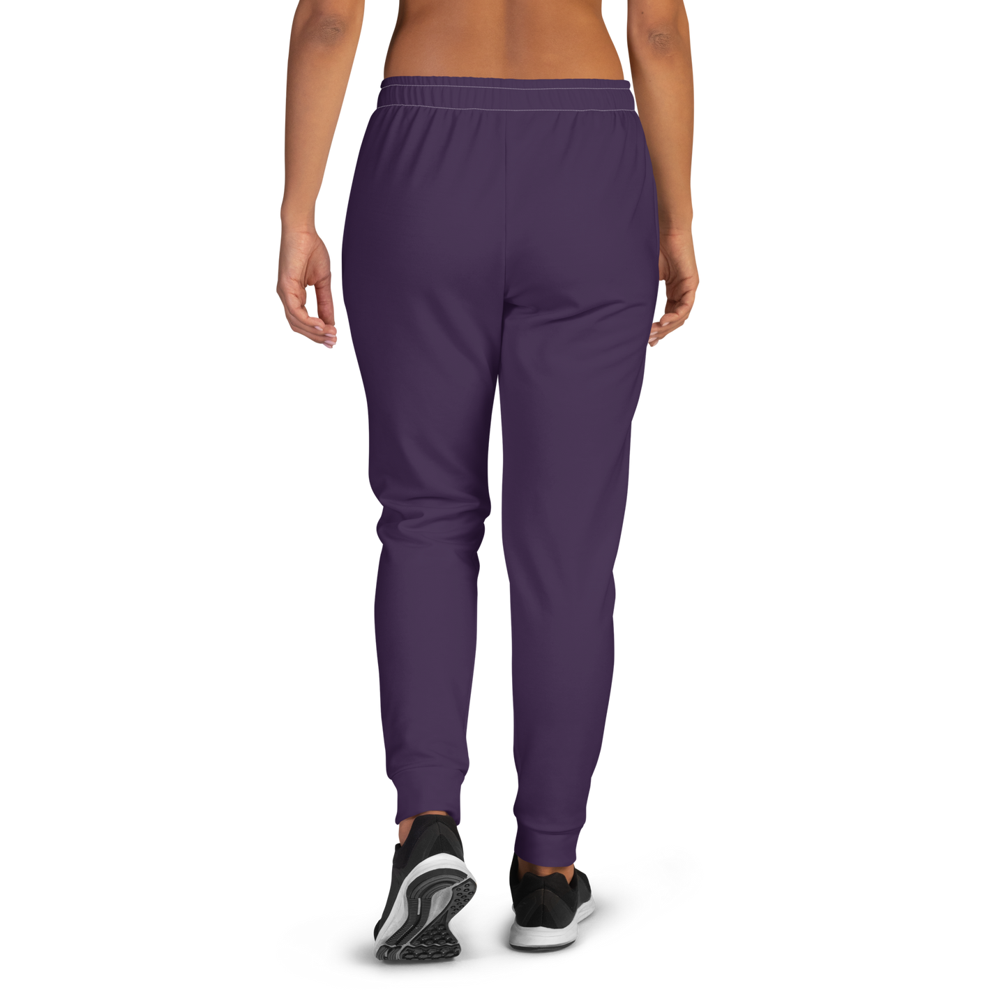 Michigan Upper Peninsula Joggers (w/ UP Outline) | Women's - Blackcurrant Color