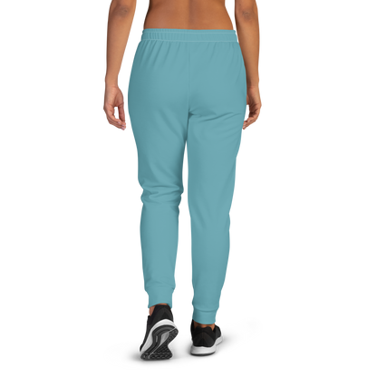 Michigan Upper Peninsula Joggers (w/ UP Outline) | Women's - Lake Huron Blue