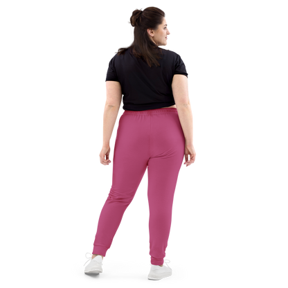 Michigan Upper Peninsula Joggers (w/ UP Outline) | Women's - Apple Blossom Pink